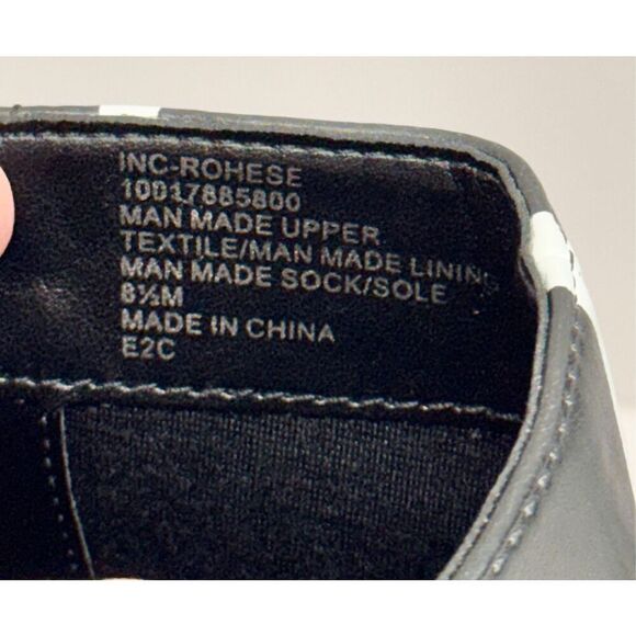 INC International Concept Boots 8.5 Black White Animal Print Pointed Toe NEW - Picture 9 of 11